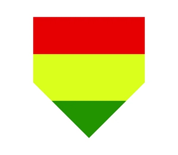 Σημαία Βολιβίας Διανυσματική Απεικόνιση — Διανυσματικό Αρχείο