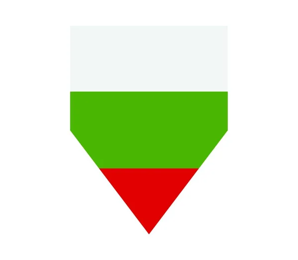 Βουλγαρική Σημαία Διανυσματική Απεικόνιση — Διανυσματικό Αρχείο