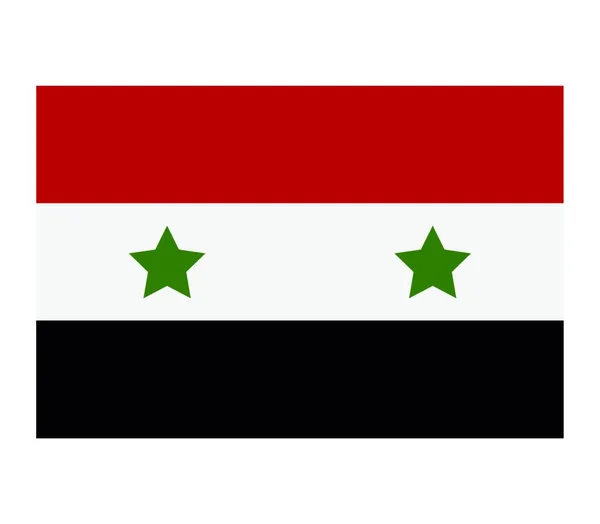 Syria Flag Vector Illustration — Stock Vector