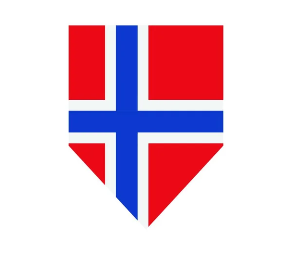 挪威国旗 矢量图解 — 图库矢量图片