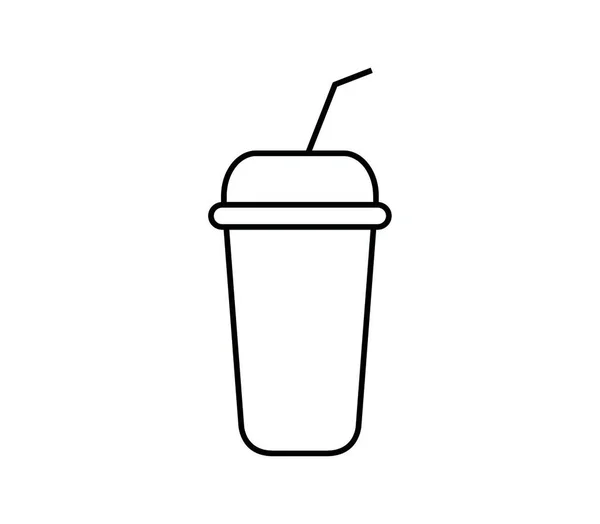 Vector Drink Icon Illustration — Stock Vector