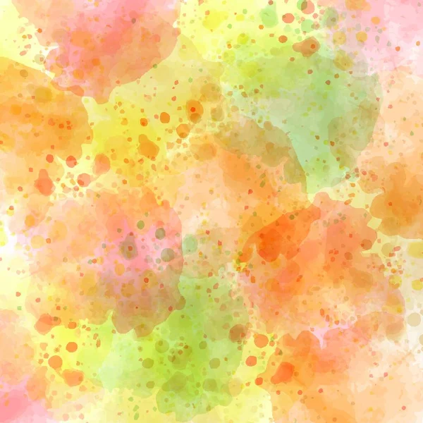 Aquarela Outono Fundo Pastel Formato Vetor — Vetor de Stock