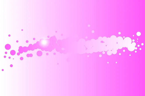 Ein Verblasster Rosa Abstrakter Hintergrund Aus Kreisen — Stockvektor