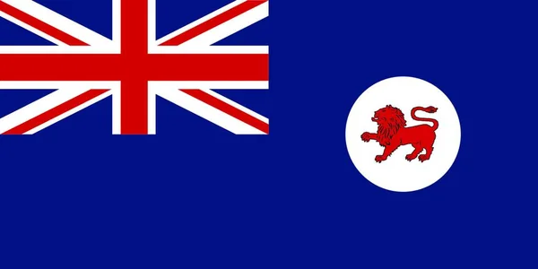 Bandera Del Estado Australiano Tasmania — Vector de stock