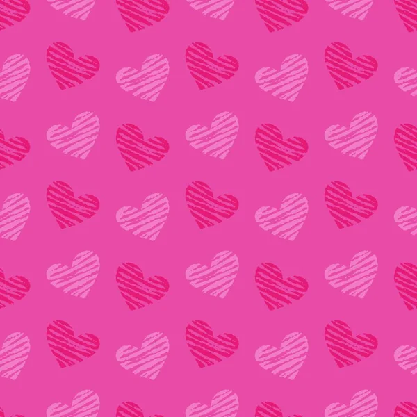 Dia Dos Namorados Ilustração Fundo Com Corações —  Vetores de Stock