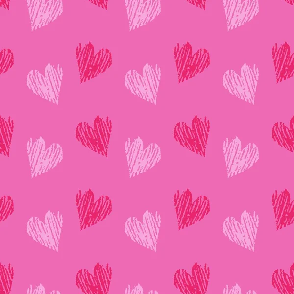 Ziua Îndrăgostiților Ilustrație Fundal Inimi — Vector de stoc