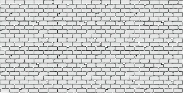 Ein Stück Ziegelmauer Als Hintergrund — Stockvektor