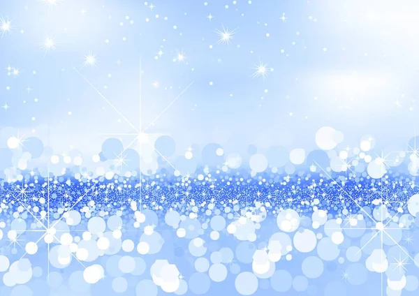 Twinkled Μπλε Φόντο Άμμο Αφηρημένη Εικόνα Αστέρια Διάνυσμα — Διανυσματικό Αρχείο