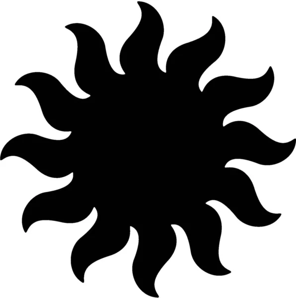 Sol Espacio Copia General — Vector de stock