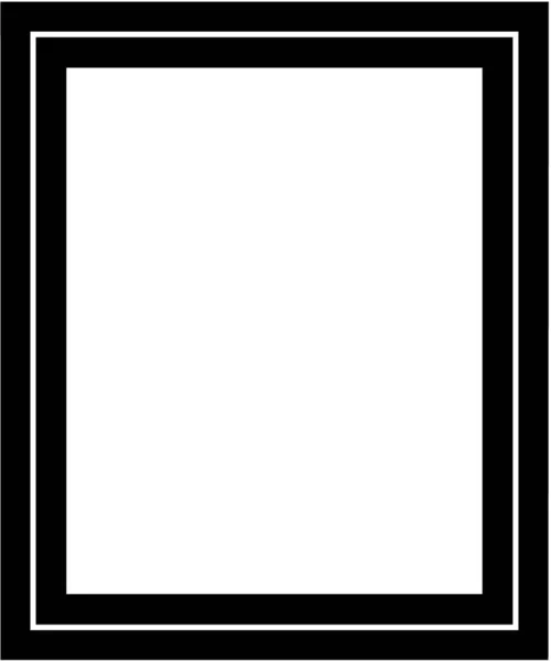Frames Hoeken Cornices Geïsoleerd Witte Achtergrond — Stockvector