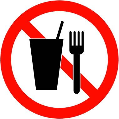 No Food or Drink clipart