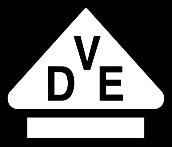 Vde Verband Deutscher Electrotechniker Allemagne — Image vectorielle