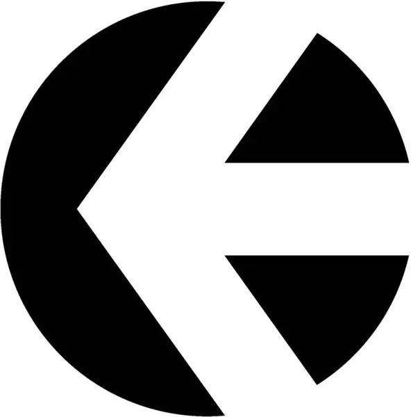 Kreatives Symbol Kopierraum — Stockvektor