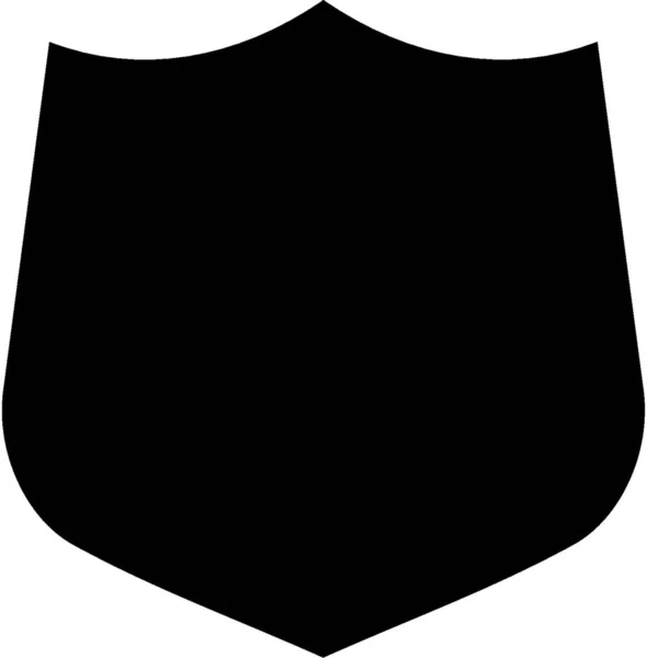 Badge Marco Negro Espacio Copia — Vector de stock