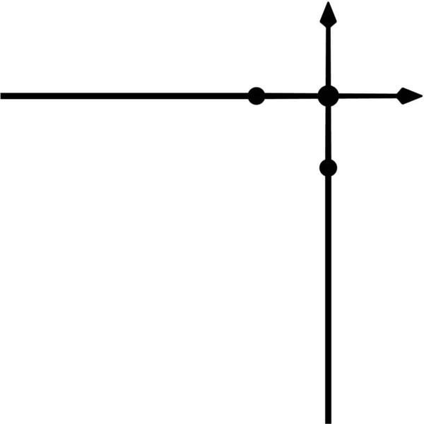 Marcos Cuernos Cornisas Aislados Sobre Fondo Blanco — Vector de stock