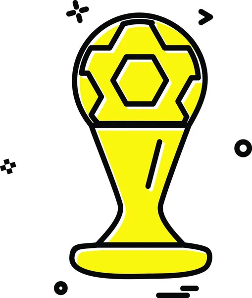 Futebol Ícone Design Vector — Vetor de Stock