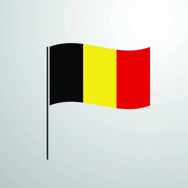 Belgien Ein Land Westeuropa — Stockvektor
