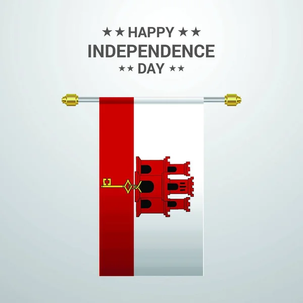 День Незалежності Гібралтару — стоковий вектор
