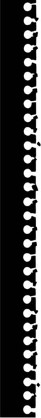 Freehand Formes Isolées Sur Fond Blanc — Image vectorielle