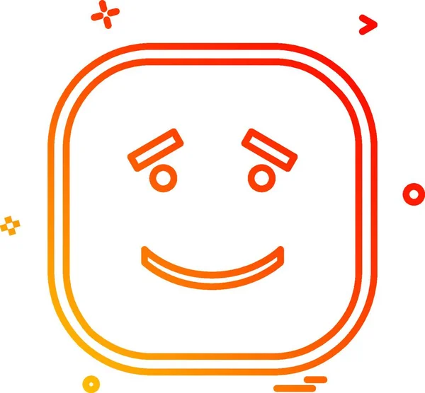 Emoji 表情图标设计矢量 — 图库矢量图片