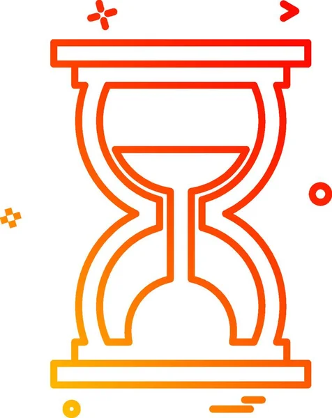 Vector Diseño Icono Tiempo — Vector de stock