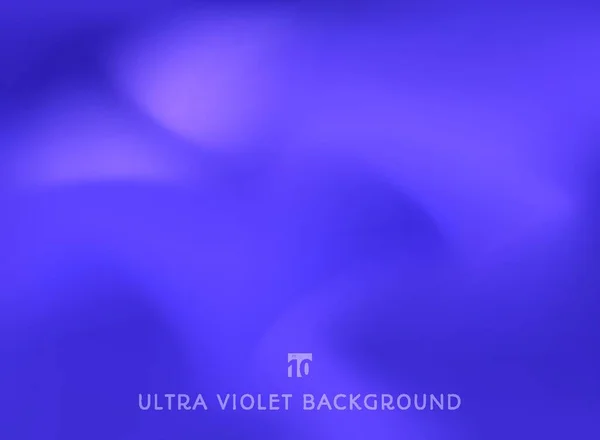 Abstrakt Slät Ultraviolett Trendig Färg Bakgrund Vektor Illustration — Stock vektor
