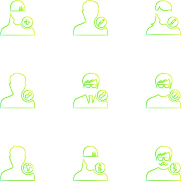 Avtar Usuario Perfil Avatar Emoji Emoticono Cara Perfil Fotografía Hombre — Archivo Imágenes Vectoriales