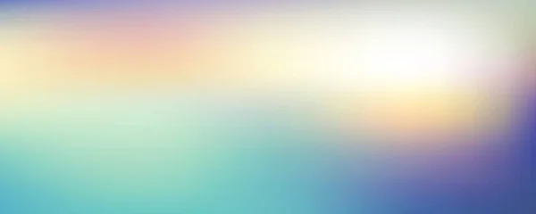 Résumé Fond Crépusculaire Flou Dégradé Ciel Coloré Avec Lumière Soleil — Image vectorielle