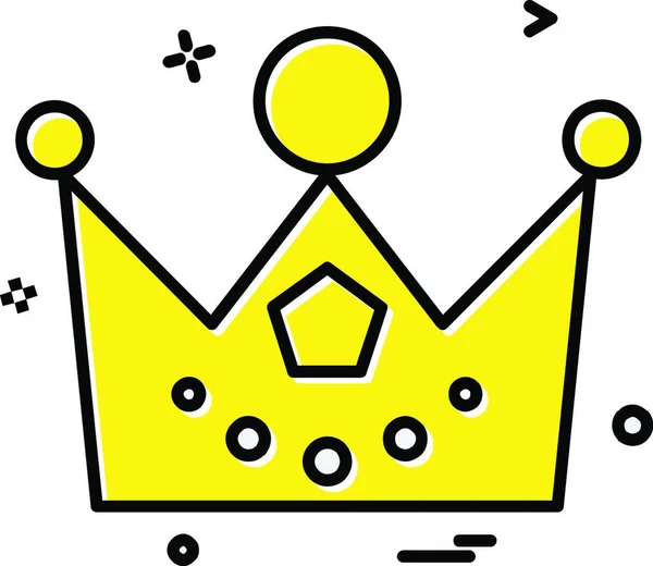 Вектор Дизайна Короны — стоковый вектор