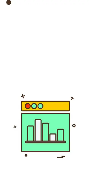 레이아웃 아이콘 디자인 — 스톡 벡터