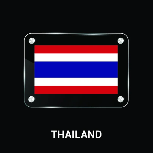 泰国国旗设计矢量 — 图库矢量图片