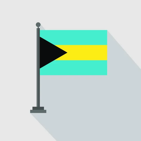 Bandeira País Com Vetor Design Criativo — Vetor de Stock