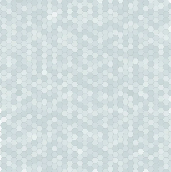 Абстрактный Белый Трехмерный Шестиугольный Рисунок Геометрический Мозаичный Фон Шестиугольным Элементом — стоковый вектор