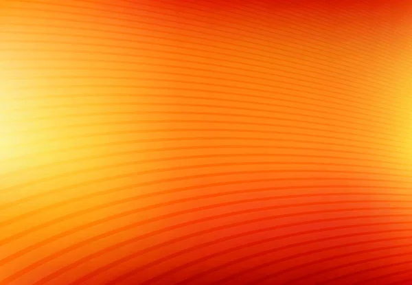抽象的なオレンジ色と黄色のメッシュ曲線ライン パターン テクスチャ背景 ベクター イラスト グラデーション — ストックベクタ