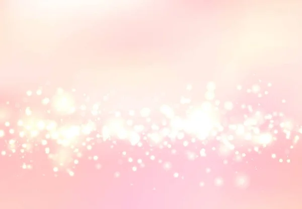 Абстрактный Размытый Мягкий Фокус Боке Ярко Розового Цвета Концепции Фона — стоковый вектор