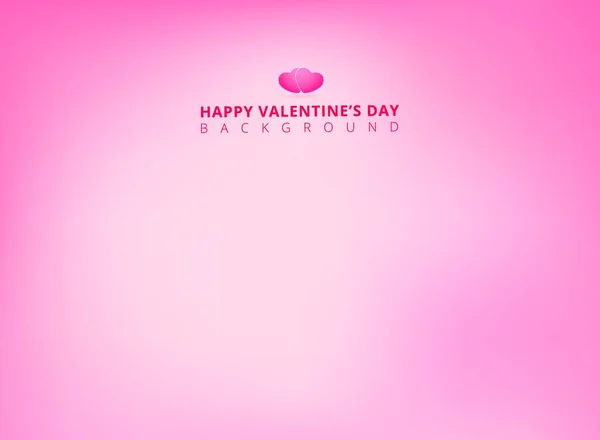 Счастливый День Валентин Розовом Фоне Векторная Иллюстрация Баннеров Обоев Флаеров — стоковый вектор