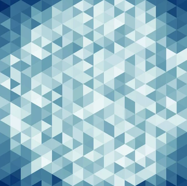 Abstrato Geométrico Azul Escuro Triângulo Isométrico Vista Fundo Textura Ilustração — Vetor de Stock