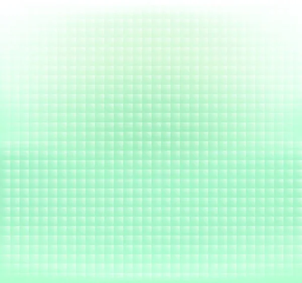 抽象的な緑のパステル正方形のピクセルの背景 ベクトルイラスト フロストガラス — ストックベクタ