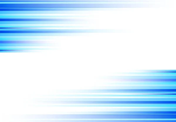 抽象的な水平の青い線の背景コピー スペース ベクトル図と技術 — ストックベクタ