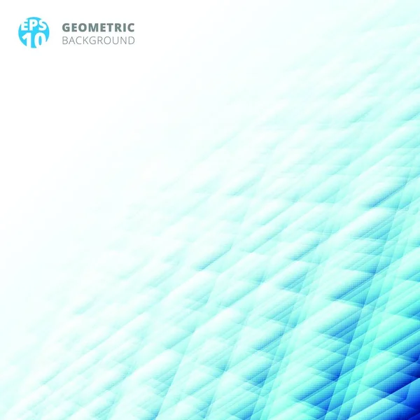 Perspective Abstraite Motif Hexagone Géométrique Fond Bleu Modèles Conception Créative — Image vectorielle