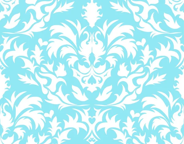 Damask Seamless Background Yours Design Use Easy Making Seamless Pattern — Stock Vector