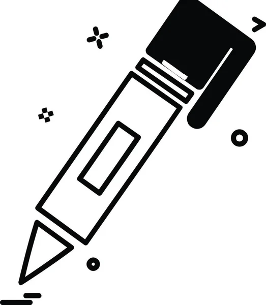 Designvektor Für Bleistift Symbole — Stockvektor