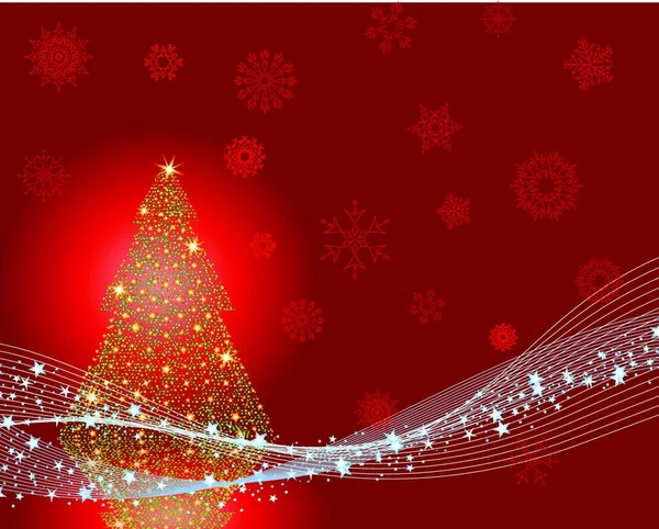 美しいベクトルクリスマス カードのデザイン使用 — ストックベクタ