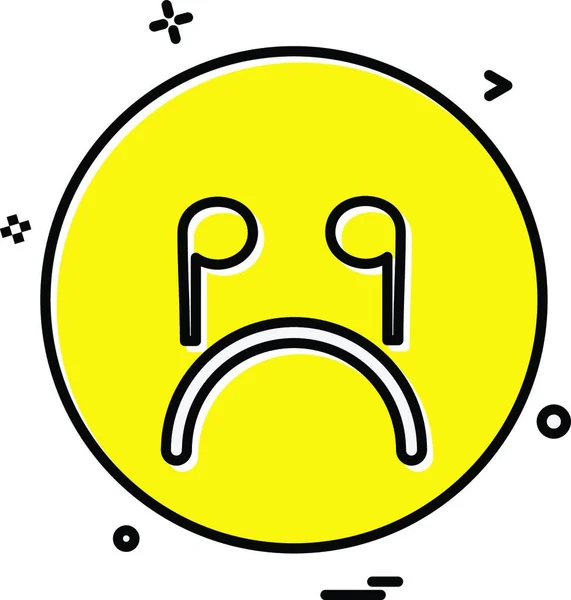Emoji 아이콘 디자인 — 스톡 벡터