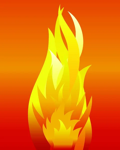 Inferno Fire Vector Background Design Use — стоковий вектор