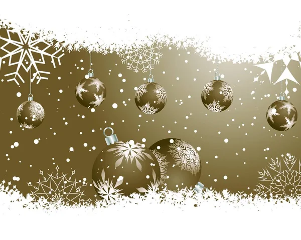 Krásné Vektorové Vánoce Nový Rok Pozadí Pro Design Použití — Stockový vektor