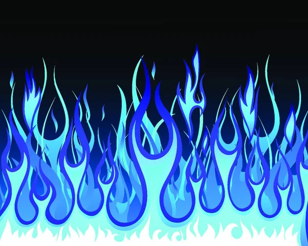 Inferno Fire Vector Background Design Use — Stock Vector