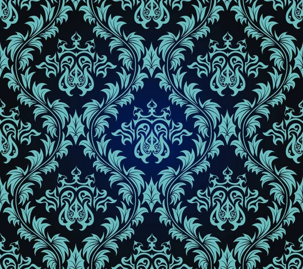 Damask Seamless Vector Background 솔기없는 패턴을 만들기 위해서는 그룹을 드래그하고 — 스톡 벡터