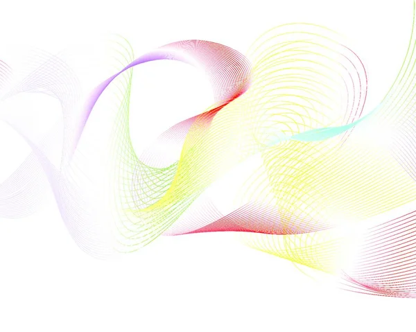 Kleurrijke Lijnen Achtergrond Voor Design Gebruik Vectorillustratie — Stockvector
