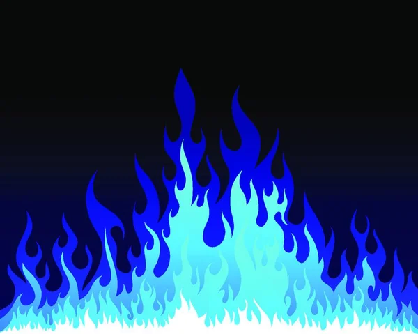 Fondo Vector Fuego Inferno Para Uso Diseño — Archivo Imágenes Vectoriales